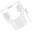 thumbnail image 2 of OULII 5Pcs PVC Snorkel Mouthpiece Universal Compatibility For Snorkeling Tube, 2 of 8