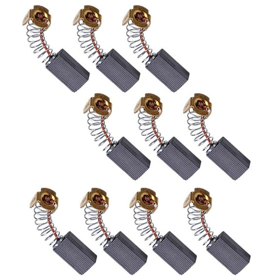 10Pcs Carbon Brushes For Cb104 Cb106 Cb116 Planer 6X10X15Mm