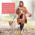thumbnail image 4 of Wearable Oversized Blanket,Halloween Cat Pattern Wearable Blanket Hoodie for Adults,Cozy Hooded Blankets with Super Pockets,Super Warm Fuzzy Pullover for Women & Men, 4 of 6