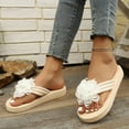 thumbnail image 5 of ATENAR Womens Sandals Casual Summer Women Sandals Beach Womens Shoes Yellow 7, 5 of 8