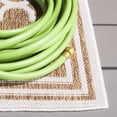 thumbnail image 4 of SAFAVIEH Beach House Wendy Geometric Indoor/Outdoor Runner Rug, Brown/Ivory, 2'2" x 8', 4 of 12