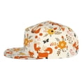 thumbnail image 3 of Bingfone Baseball Cap,Snapback Trucker Hat for Men & Women with Adjustable-Flower Fox, 3 of 9