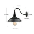 thumbnail image 2 of LNC Farmhouse Black Wall Sconce ,1-Light Wall Lighting Fixtures 2-Pack, 2 of 9