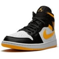 thumbnail image 5 of Women's Jordan 1 Mid SE White/Laser Orange-Black (CV5276 107) - 10.5, 5 of 6