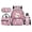 Axolotl Pink Cherry Blossom, variant on Yuyamidu Adorable Otter Kids Backpack 4Pcs Set for Girls 5-8 8-12 Elementary School Rucksack with Lunch Bag Pencil Case Water Bottle Sleeve 17 Inch Schoolbag Set