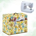 thumbnail image 4 of HELLHERO Sunflowers Pumpkins Sewing Machine Cover with Tote Handle Pockets for Extra Accessories Washable Reusable, 4 of 8