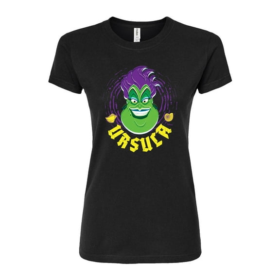 Disney Villains - Ursula - Juniors Fitted Graphic T-Shirt
