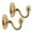Gold, variant on Product Category Hooks 2x Holdback Curtain Hanger for Window Wall - Metal Tie Hooks for Home Organization and Housekeeping