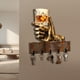 thumbnail image 4 of Gancho para llaves, decoración de pared con nombre, puerta de entrada, cocina, pasillo, garaje, vaso de whisky personalizado, llavero con marco de metal, whisky de mano, salón, puerta de, 4 of 6
