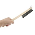 thumbnail image 5 of WRITWAA Oven Maintenance 2Pcs Wire Scrub Brush 13.8x1.8x1.5in Beige Pizza Stone Cleaning Tool for Grills, 5 of 8
