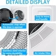 thumbnail image 5 of 1.6 cu.ft Portable Clothes Dryer with 5 Modes, 800W Compact Dryer with Stainless Steel Tub, Auto Stop & Easy Control Small Dryer Machine, Ideal for Laundry, Apartments, Dorms, RVs, White, 5 of 6