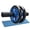 Blue, variant on BIMZUC Silent Abdominal Roller Wheel Workout Equipment for Core Strength Training, 16 inches / 40.6 cm Green Two Wheels[cite: 1]
