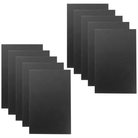 FRCOLOR Project Poster Board Set Foam Poster Board PVC Black 10-Pcs