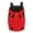 Red, variant on Dog Cat Carrier Backpack Adjustable Frontpack Carrier Outdoor Travel Bag Legs Out Easy-Fit for Small Medium Pets Puppiies