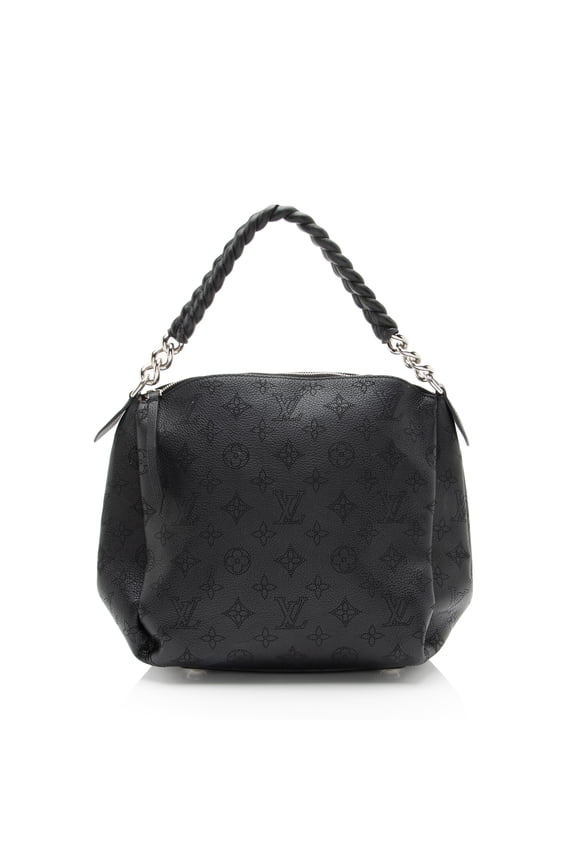 Pre-Owned Louis Vuitton Mahina Leather Babylone Chain BB Satchel
