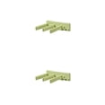 thumbnail image 4 of Advancent Soporte para de cocina baño pared colgante de tubo exprimidor de crema organizador estante dispensador de Verde 2piezas, 4 of 6