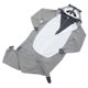 thumbnail image 3 of Animal Pajamas Raccoon Costume Onesie For Men And Women Size XL Multi Warmth 1Pack, 3 of 5