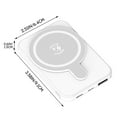 5000 MAh Wireless Charging Fast Charging Wireless Bank Two-in-one