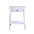 thumbnail image 2 of ACME Furniture Kaife Accent Side End Bedside Small Nightstand Table, White, 2 of 4