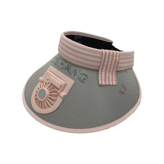 USB Rechargeable Fan Sun Hat, Wide Brim Summer Cooling Cap, Portable Outdoor Hat with Built-in Fan, Adjustable Airflow Hat for Sports, Gardening, and Running Activities