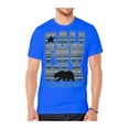 thumbnail image 1 of California Republic Blue Tribal Pattern T-Shirt - Royal - Medium, 1 of 1