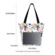 thumbnail image 3 of Balery Lilies Flowers Bolsa de Hombro con Diseño, Bolsa Grande y Duradera, Bolsa Versátil para Compras, 3 of 6