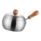 thumbnail image 5 of , para leche, regalo con mango de madera, olla para derretir , olla para cocinar, para espaguetis, sopa, calentar, hervir., 5 of 7