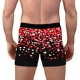 thumbnail image 5 of Mens Underwear Boxer Briefs Valentines Day Shorts Hearts Lips Printed Sleep Bottoms for Men Lover Gifts, Multicolor XL, 5 of 8
