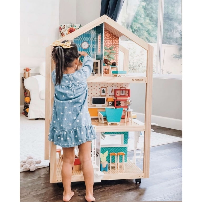 So Stylish Mansion Dollhouse - Boho Naturals