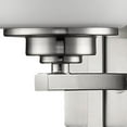 thumbnail image 4 of Sophia 1-Light Satin Nickel Sconce With Frosted Glass Shade, 4 of 6