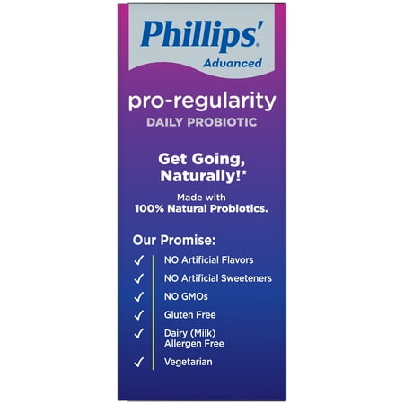 Phillips' Pro-Regularity Extra Strength Daily Probiotic, 24 count (Pack of 4)