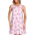 thumbnail image 1 of Disketp Cute Pig para Vestido sin Mangas para Mujeres, Vestidos de Verano para Mujeres, Casual y Holgado para la Playa, 1 of 7