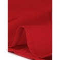 thumbnail image 5 of Blusa de gasa Allegra K con cuello En V volantes para mujer campesina vintage Rojo XL, 5 of 5