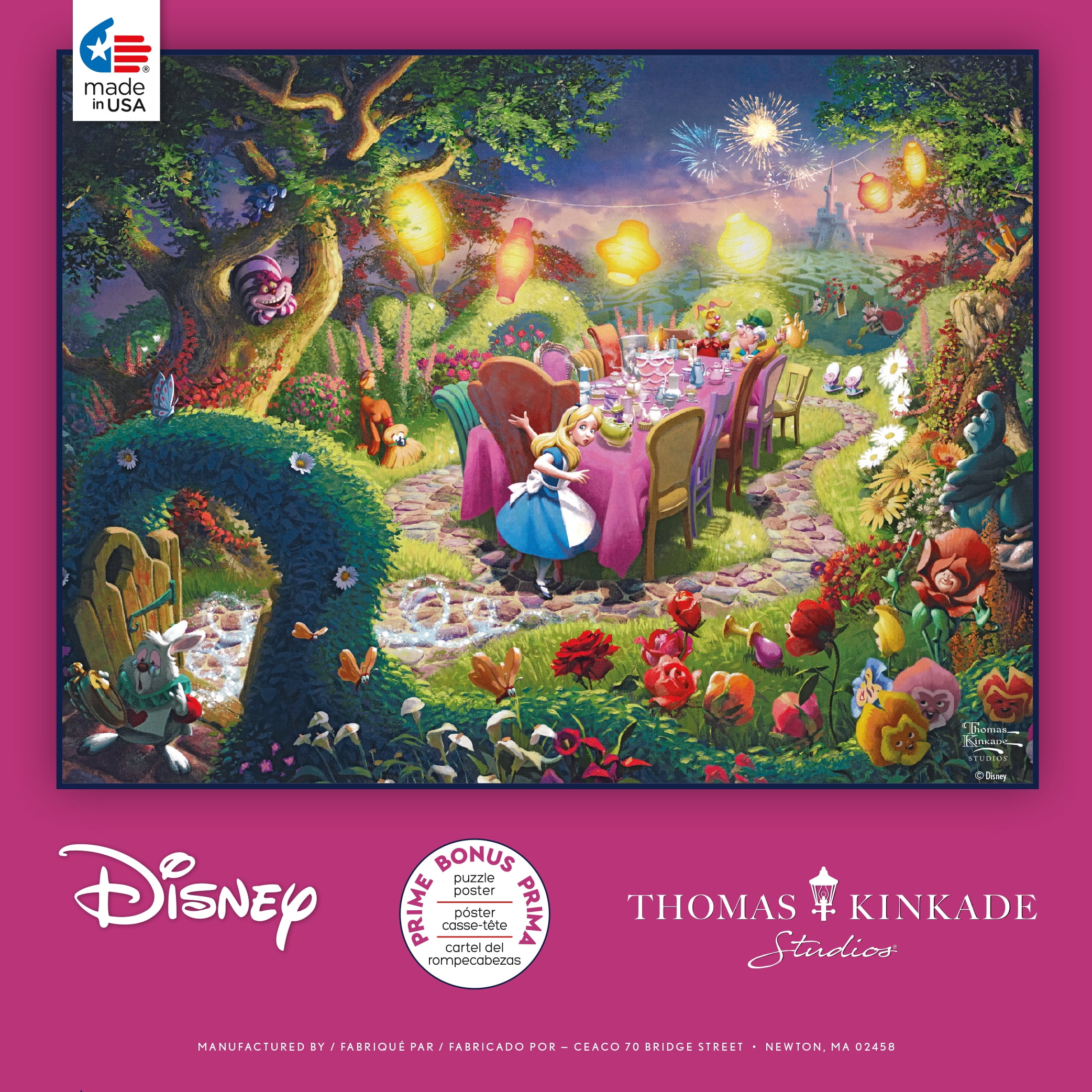 Ceaco - Disney - Mad Hatter Tea Party - 750 Piece Interlocking Jigsaw Puzzle