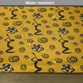 thumbnail image 6 of Ambesonne Tribal Place Mats Set of 4, Women Native, Standard Size, Yellow Black, 6 of 6