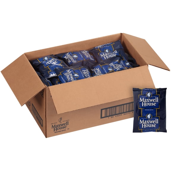 Maxwell House Roast & Ground Coffee, 42 ct Casepack, 0.7 oz Packets