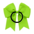 thumbnail image 3 of Ribbon Satin Fishtail Bow Hair Ties And Headbands For Girls Everyday With Timeless And Versatile Wear, Green, 3 of 4