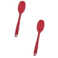 thumbnail image 1 of Oleegame 2PC Stainless Steel Cutlery Set Kitchen Silicone Tools Bakeware And Cooking Utencil Spoons Scoop Kitchen，Dining & Bar Red, 1 of 2