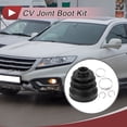 thumbnail image 2 of Unique Bargains No.44017T0C305 Inner CV Joint Boot Kit with Clamps for Honda Crosstour 2012, 2 of 7