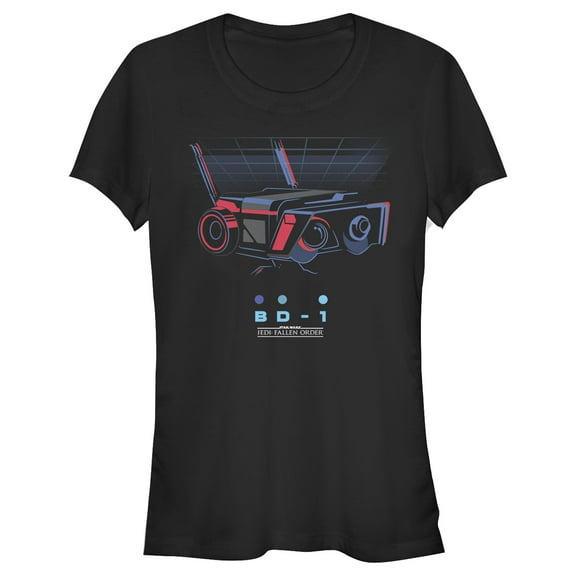 Junior's Star Wars Jedi: Fallen Order Retro BD-1 Droid Graphic Tee Black X Large