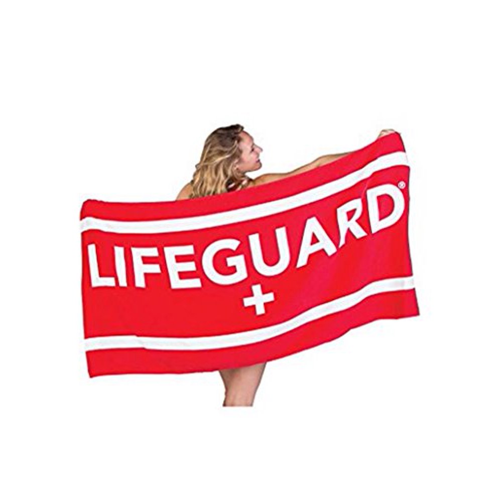 LIFEGUARD Officially Licensed Beach Towel Large Lightweight Ideal for