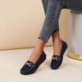 thumbnail image 2 of Mepaouo Loafers for Women Business Casual Shoes Comfortable Low Wedge Penny Loafer Slip on Work Flats, 2 of 8