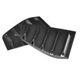 thumbnail image 4 of Fugacal Car Window Louvers Vent Pair Of Side Vent Window Scoop Louver Trim Car Modification Fit For R Mk6 2009-2013, 4 of 8