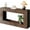 Brown & Black, variant on Vividwood 63" Long Wood Console Table with Storage Shelf for Entryway (Brown & Black)