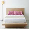 thumbnail image 6 of Yayeee Pillowcase Standard Size Set of 2 Satin Wrinkle Resistant Pillow Case, Pink Doughnuts, 6 of 8