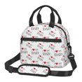 thumbnail image 1 of Disketp I Love My Dad Lonchera Térmica para Mujer y Hombre, Bolsa de Almuerzo Reutilizable e Impermeable para Trabajo, Viajes y Picnic, 1 of 7
