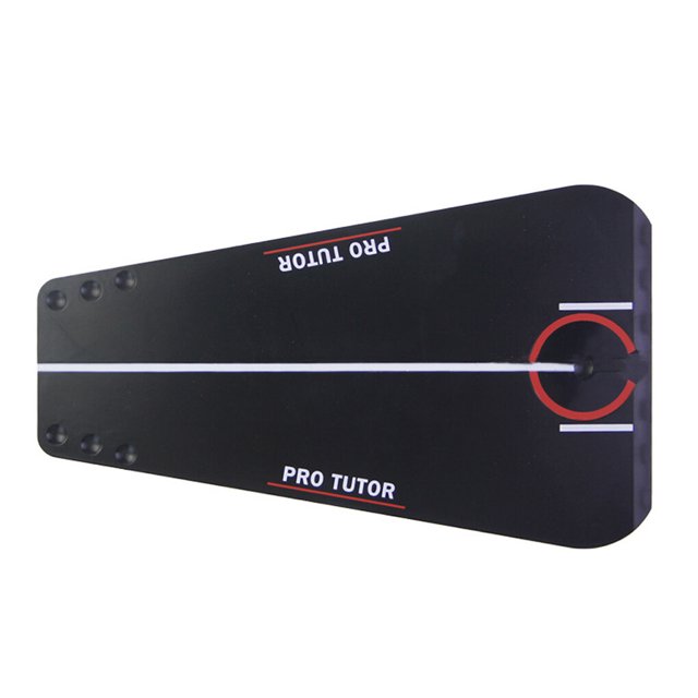 Eigraketly 1 Juego de putters de Golf, almohadilla de práctica, barra de empuje, ejercitador, escala precisa, marca, alfombra, entrenador, Putter Golf