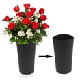 thumbnail image 3 of Hytrove 3Ud Plástico Para Flores Con Rústico Para Arreglos Y Almacenamiento, 3 of 8