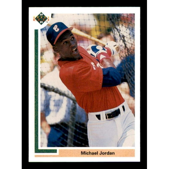 Michael Jordan SP Baseball Rookie Card 1991 Upper Deck #SP1