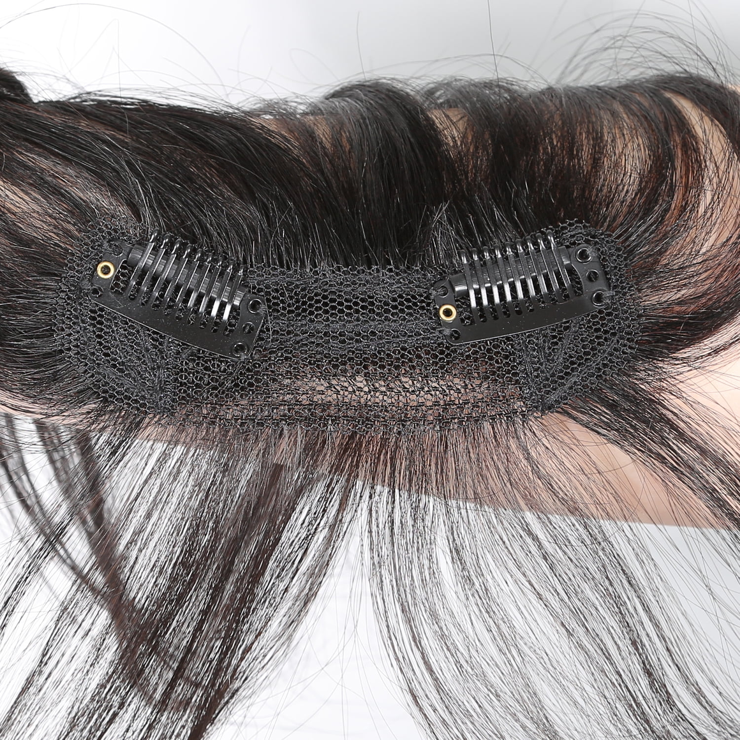 10inches Hair Bangs With Sideburns Human Hair Clip In Hair Extensions Hair Styling Tools Human Hair Women Clip In Bang